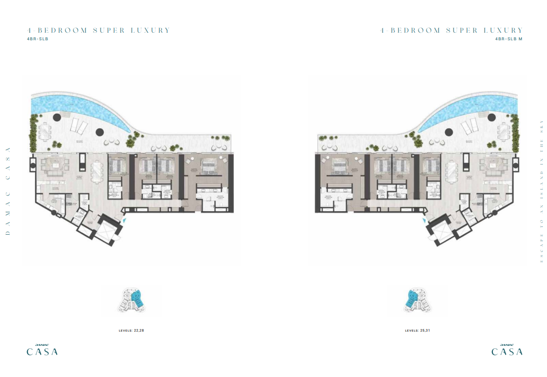 4 BR layout