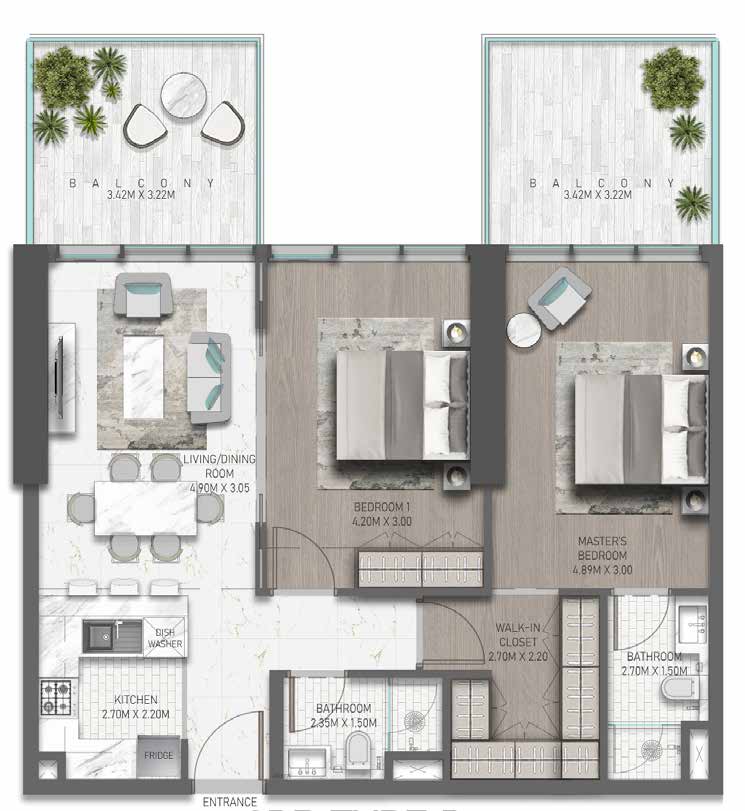 two-bedroom-Floor-plan