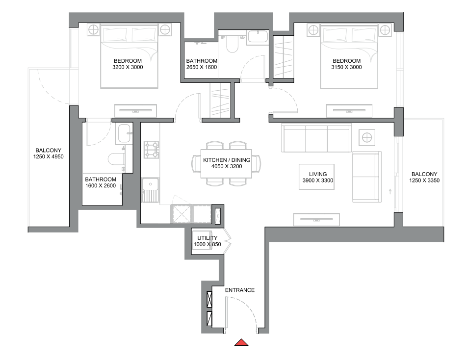 340-Riverside-Crescent-2-Bedroom-Floor-Plan